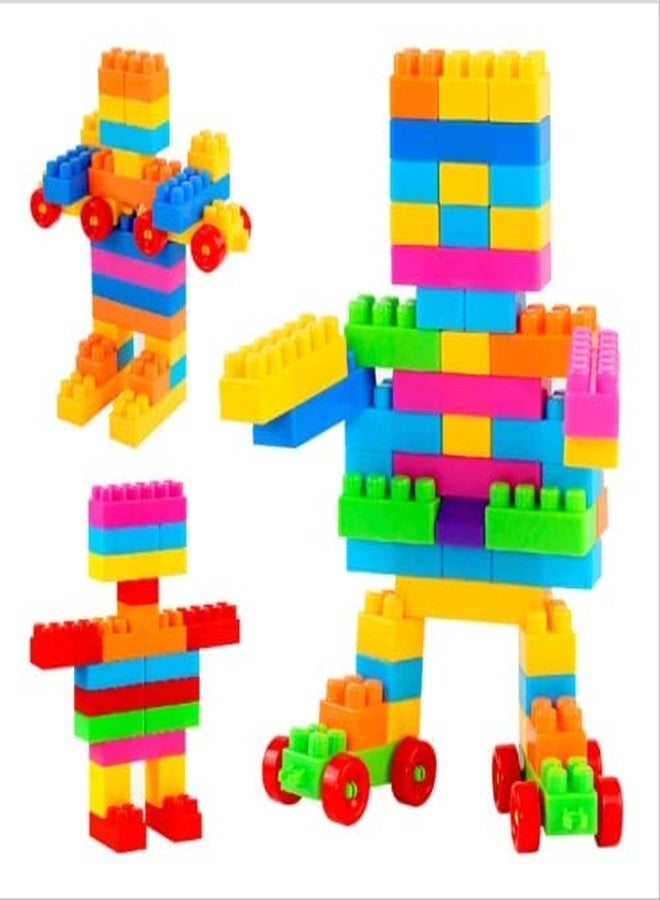 PULSBERY Building Blocks for Kids - 200+Pcs Blocks Creative Construction Set Toy for Kids Educational Preschool Learning Toys for 3-8 Years Old Kids Boys & Girls (Building Blocks) - Image 5